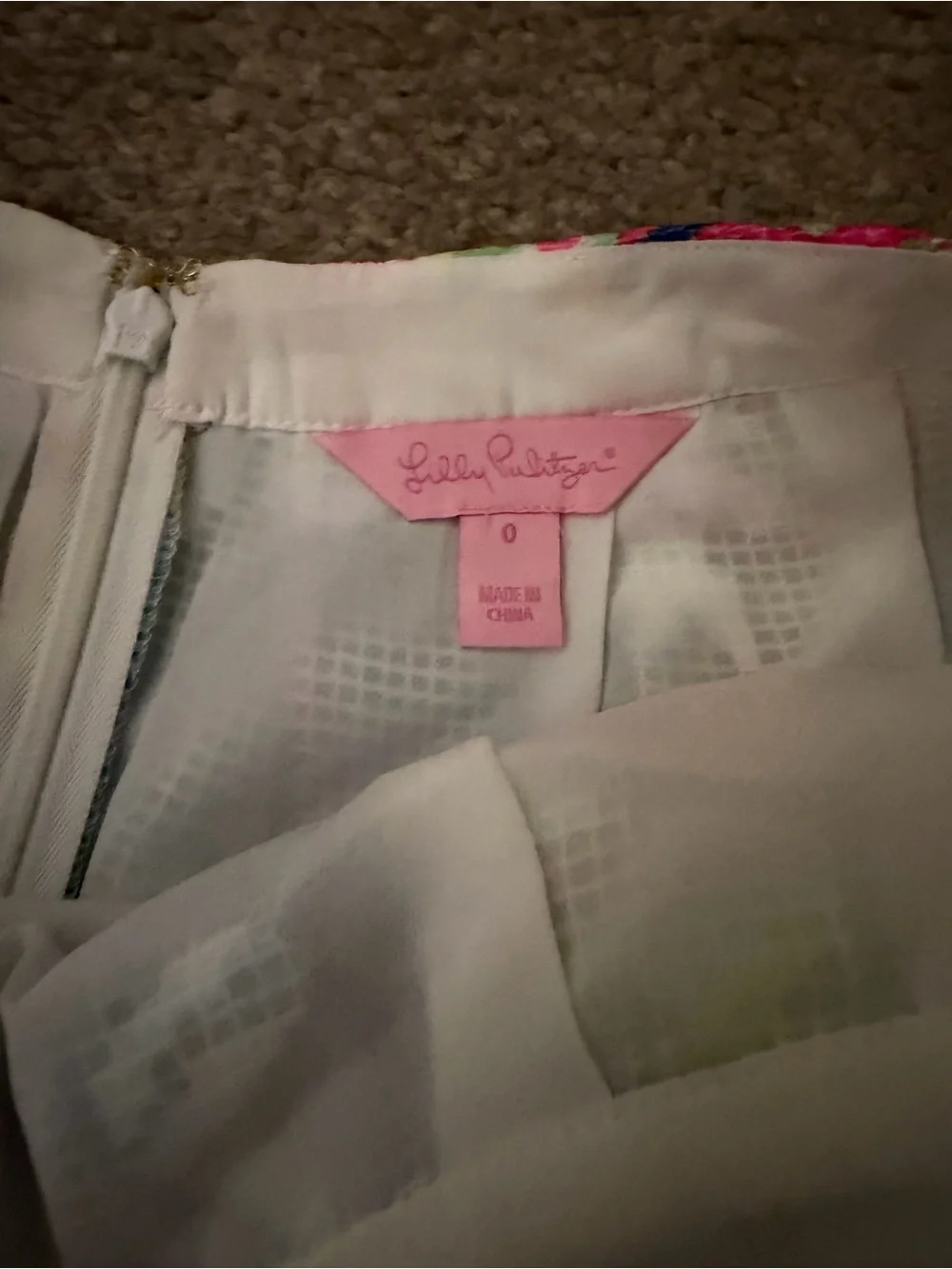 Lilly Pulitzer NWOT Lilly Pulitzer hilah island time mesh top skirt 2 piece set